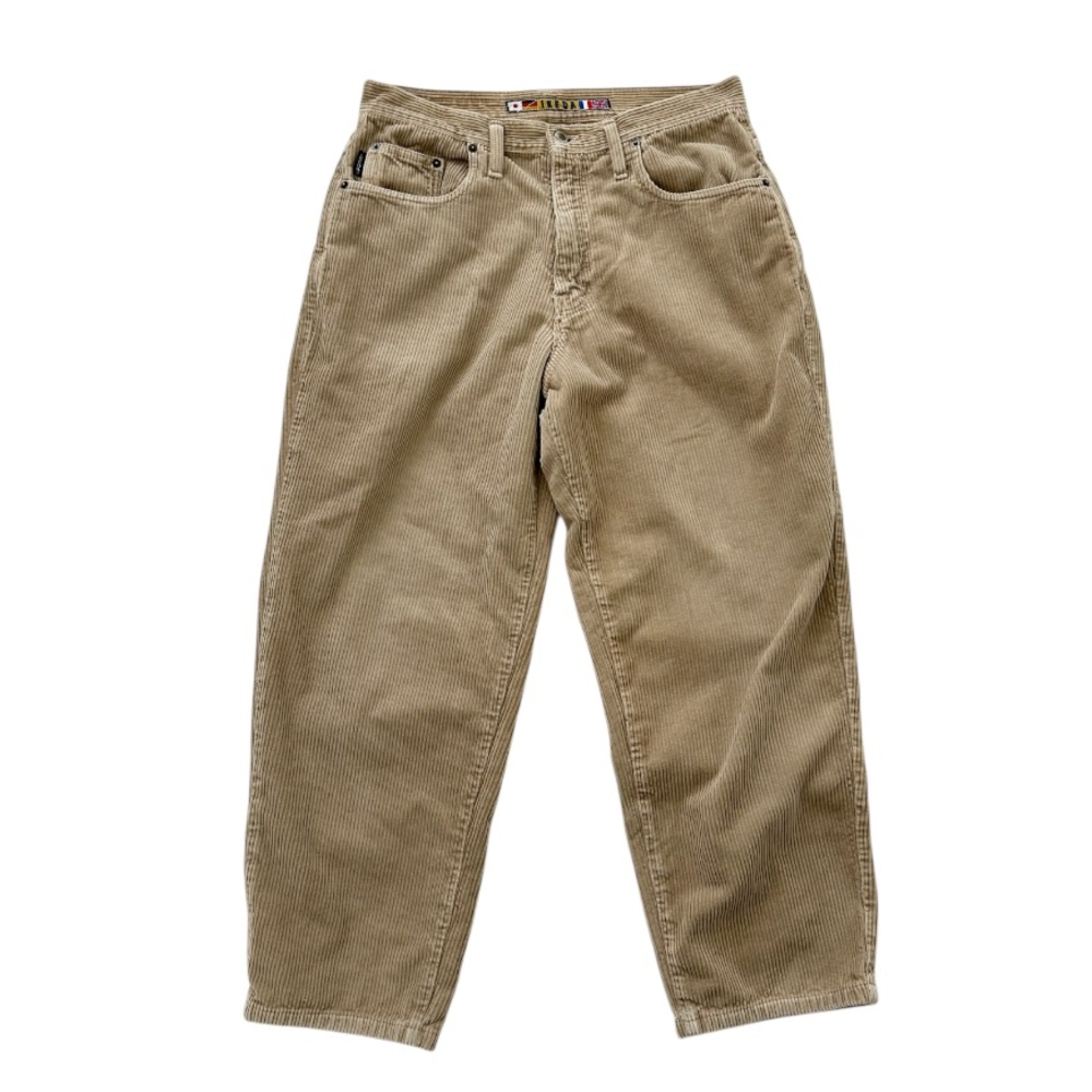 Vintage IKEDA 90’s Relaxed Fit Tan Corduroy Pants